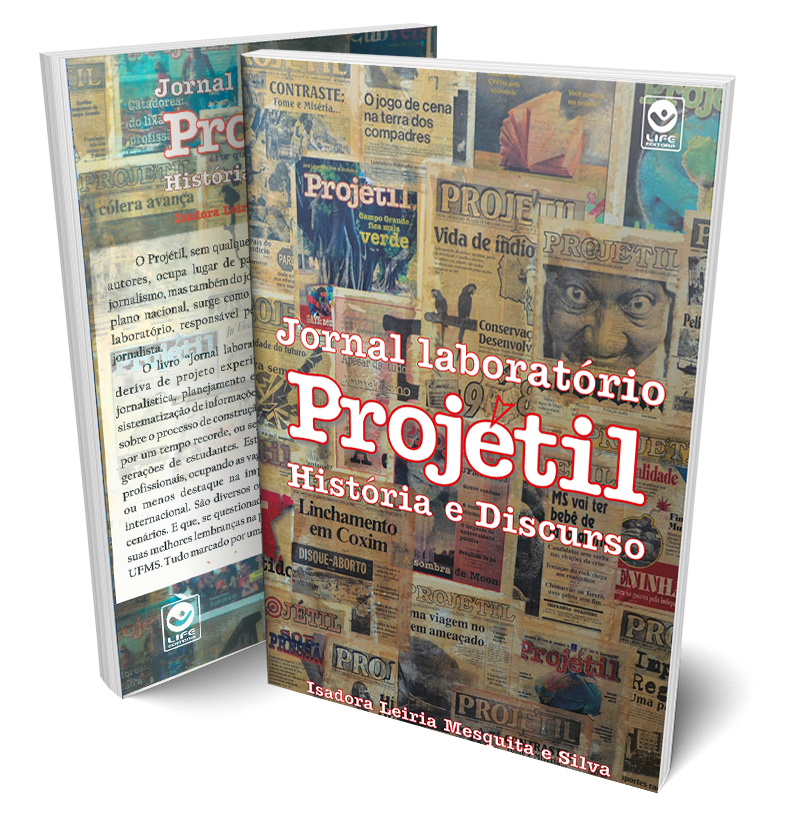 Capa de Jornal Laboratório Projétil – História e Discurso