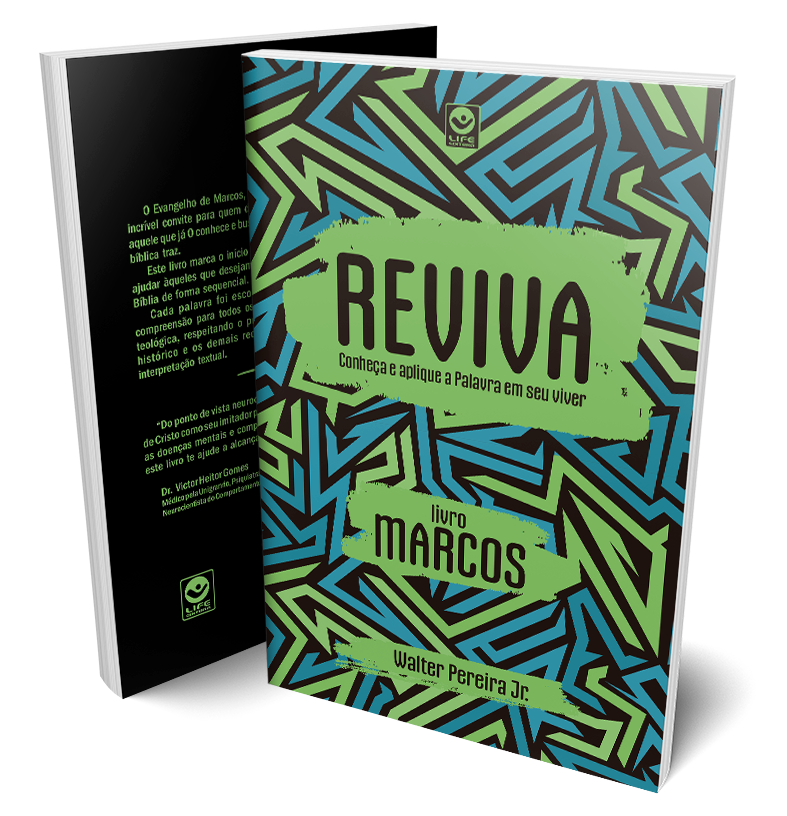Capa de Reviva – Conheça e aplique a Palavra em seu viver – Livro de Marcos – Volume 1