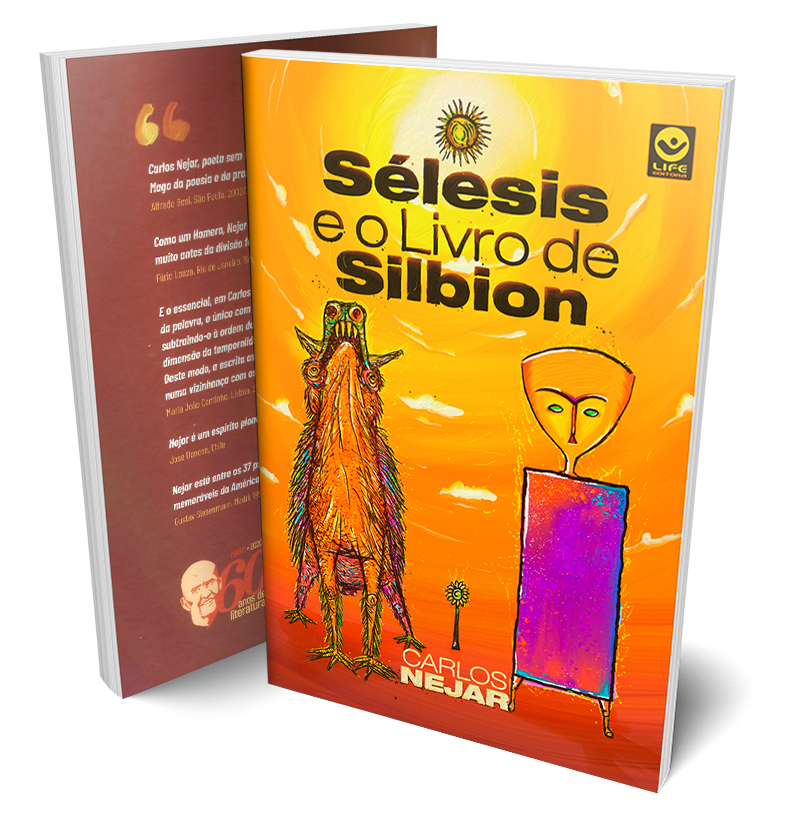 Capa de Sélesis e o Livro de Silbion (edição de luxo)