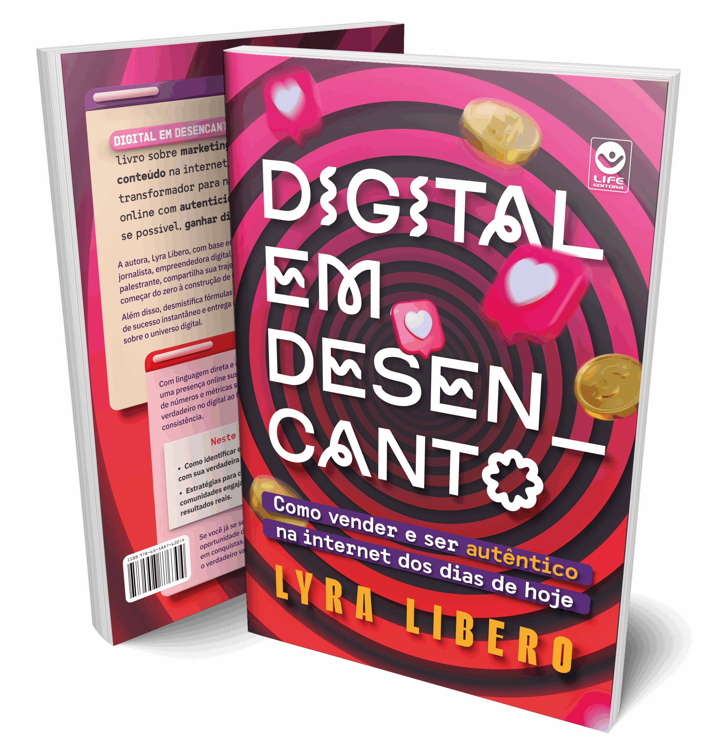 Capa de Digital em Desencanto: Como vender e ser autêntico na internet dos dias de hoje