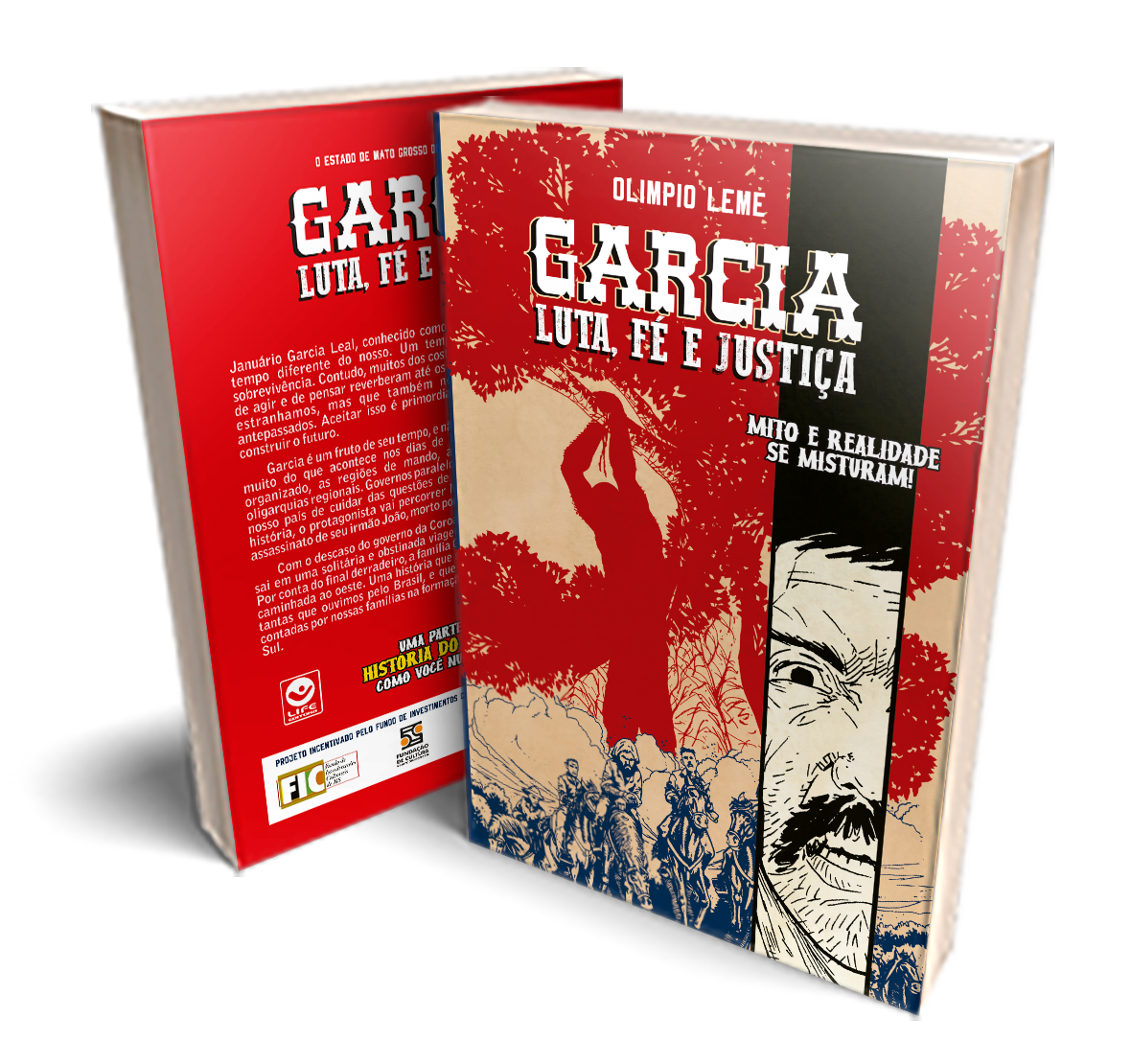 Capa de Garcia – Luta, Fé e Justiça
