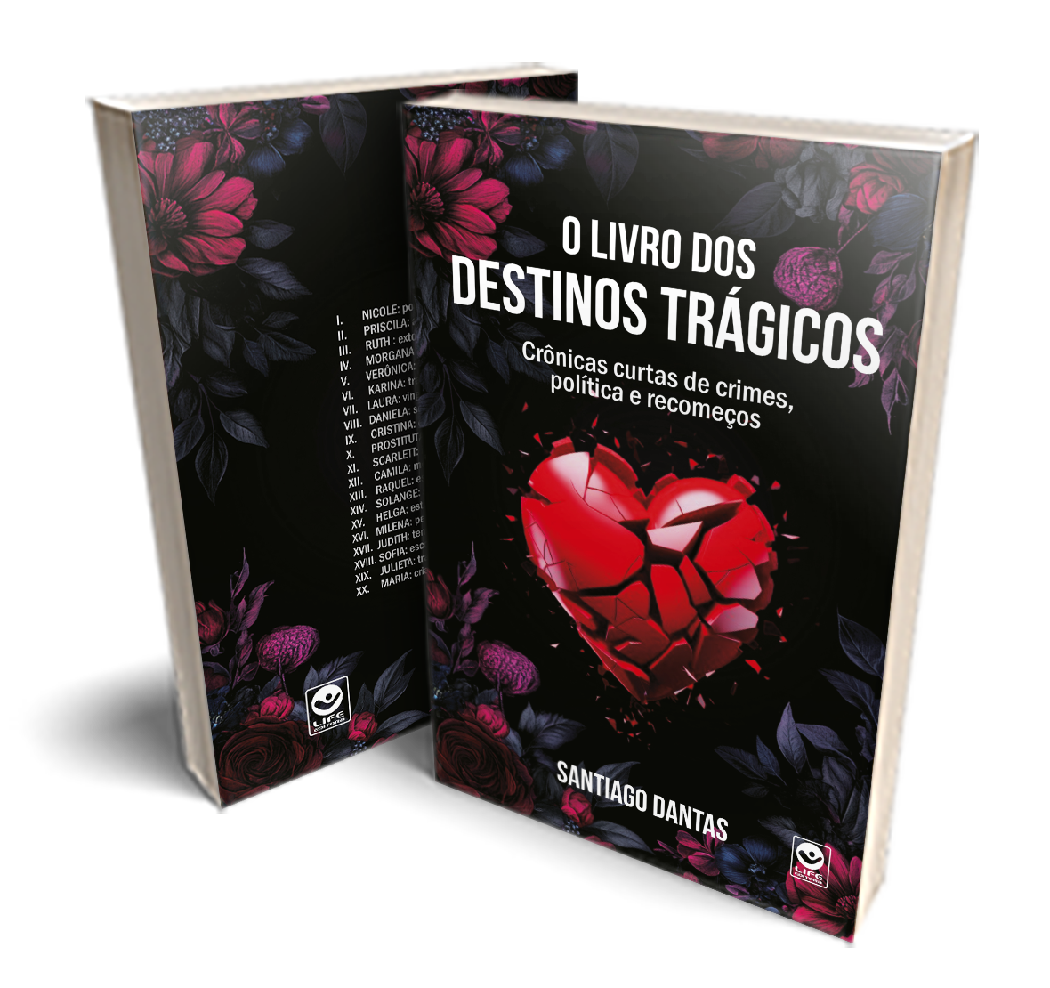 Capa de O Livro dos Destinos Trágicos