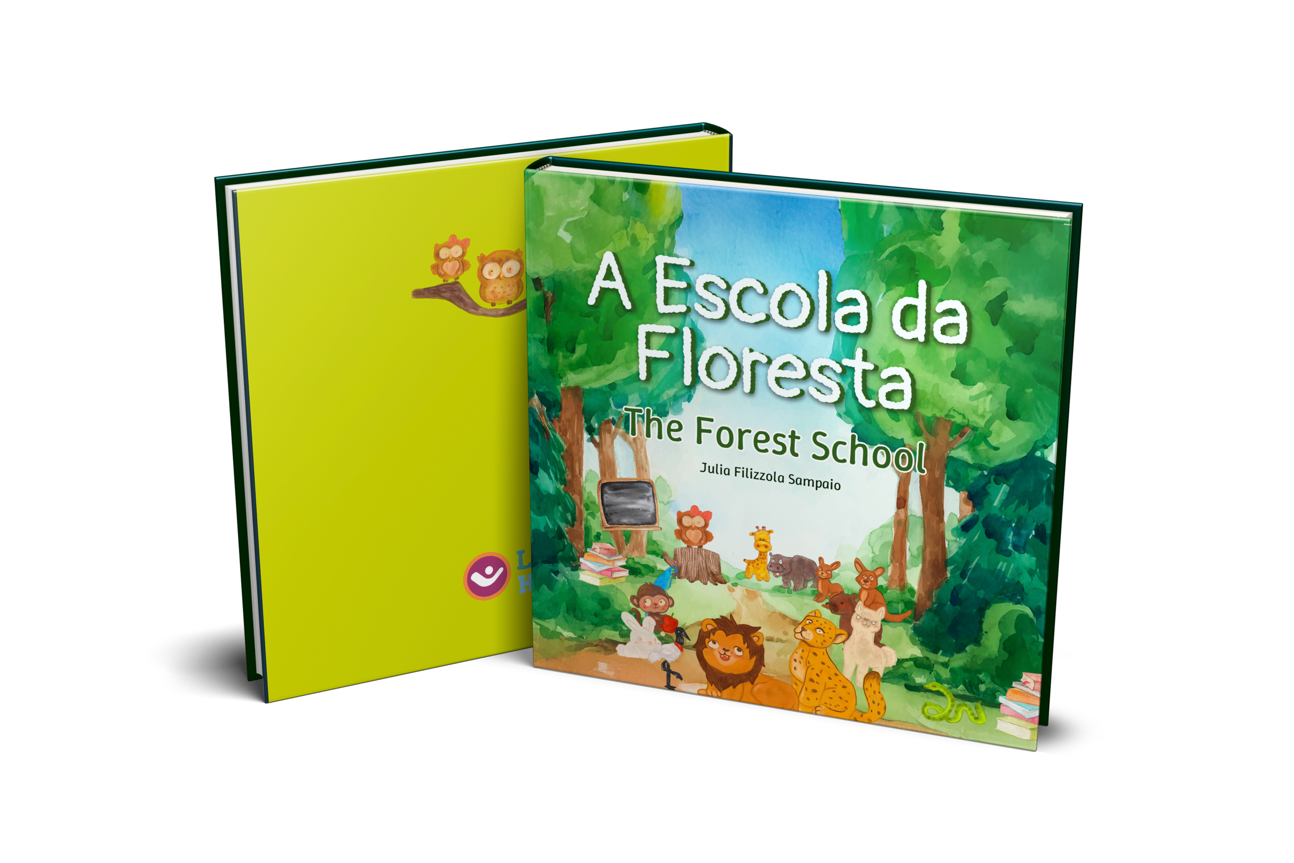Capa de A Escola da Floresta