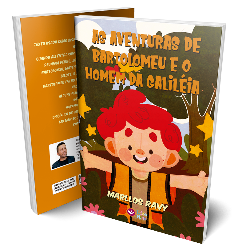 Capa de As Aventuras de Bartolomeu e o Homem da Galiléia