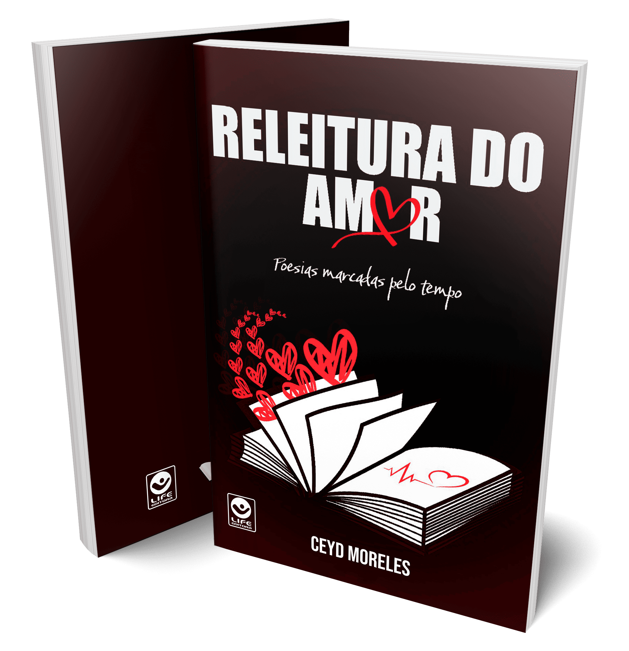 Capa de Releitura – poesias marcadas pelo tempo