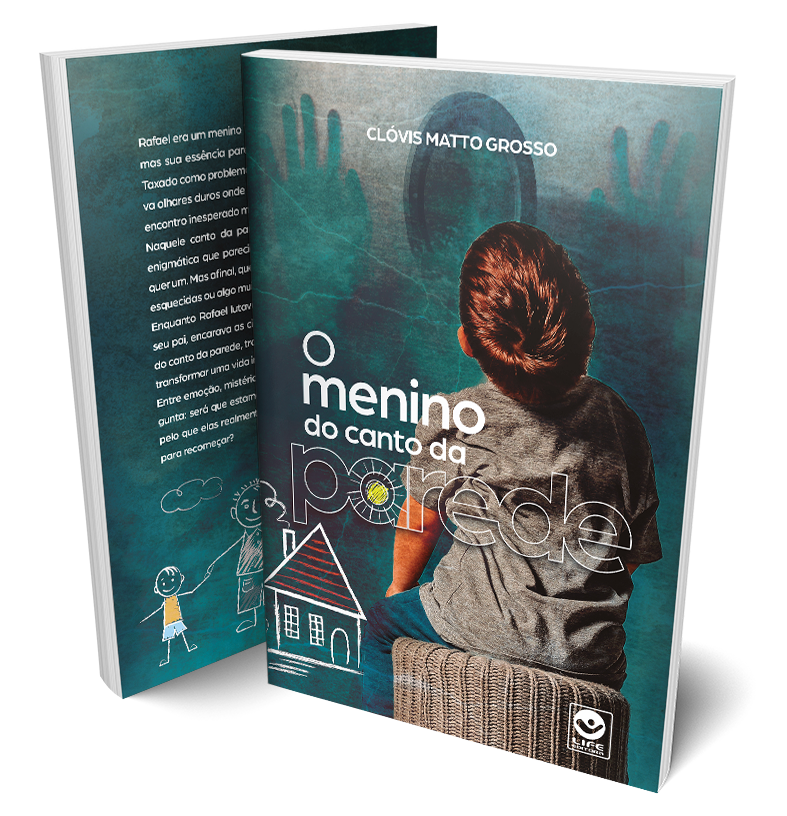 Capa de O Menino do canto da parede
