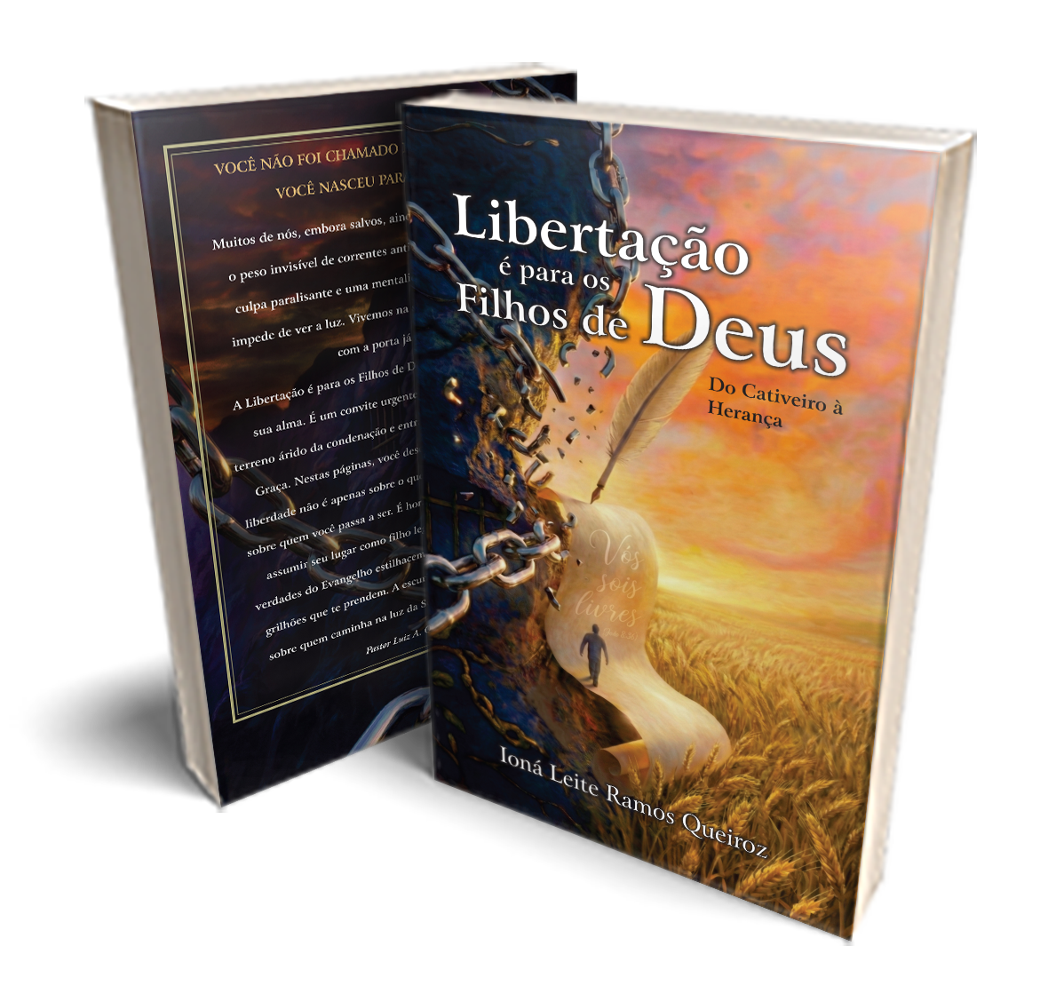 Capa de Libertação é para os filhos de Deus: Do cativeiro à herança