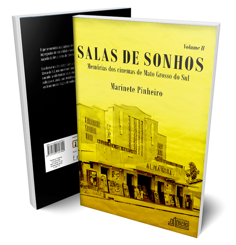 Capa de Salas de Sonhos: Memórias dos cinemas de Mato Grosso do Sul